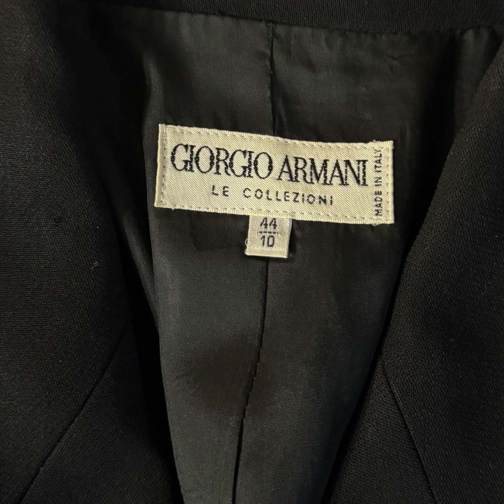 Giorgio Armani Classic Black Women’s Blazer